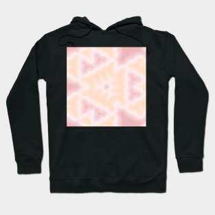 Peach and Rose Kaleidoscope Hoodie